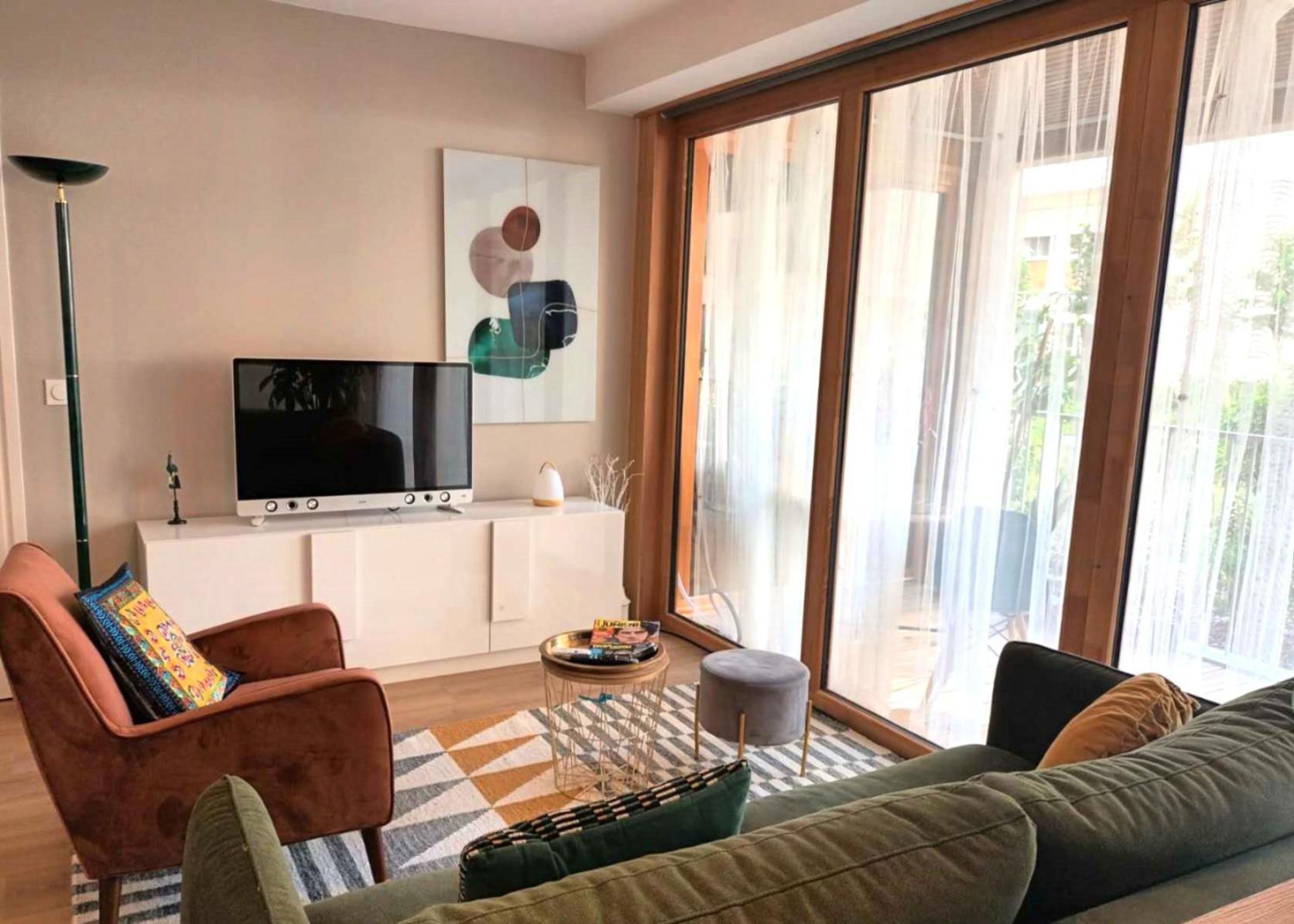 Saint Jean Gare Bel T3 Appartement Free Parking Бордо Экстерьер фото